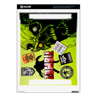 Zombie Box 360 Skin For Xbox 360 Console