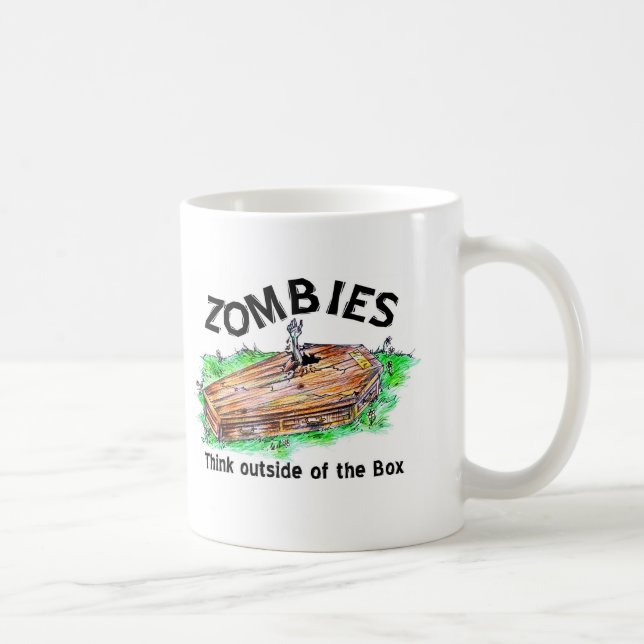 Zombie Box Coffee Mug (Right)