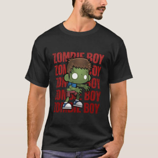Zombie Boy Cute Adorable Kawaii Halloween Zombies T-Shirt