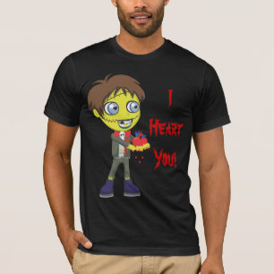 Zombie Boy - I Heart You T-Shirt