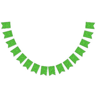 Zombie Brain Bunting Flags