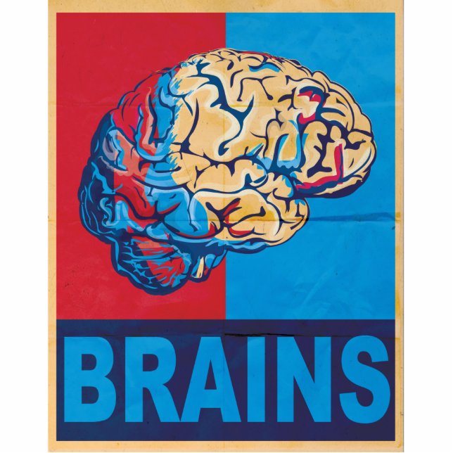 Zombie Brain Cutout (Front)