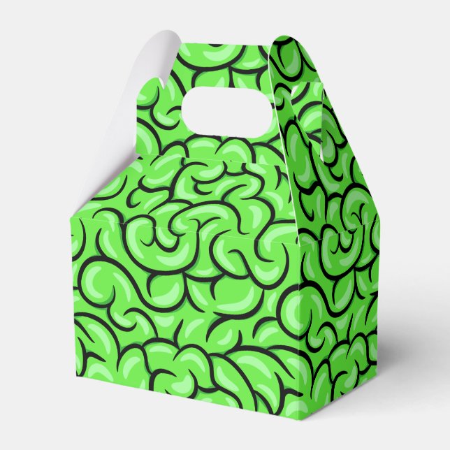 Zombie Brain Favor Boxes (Front Side)