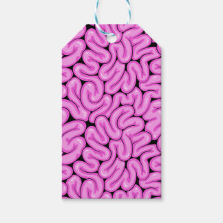 Zombie Brain Pattern Gift Tags