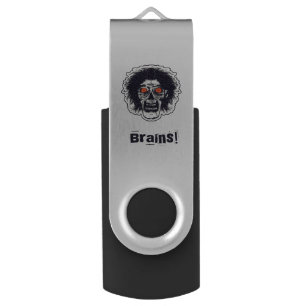 Zombie - Brains S Flash Drive