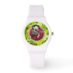 Zombie; Bright Green Camo, Camouflage Watch at Zazzle
