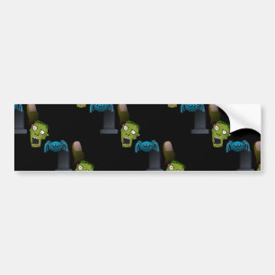 zombie bumper sticker
