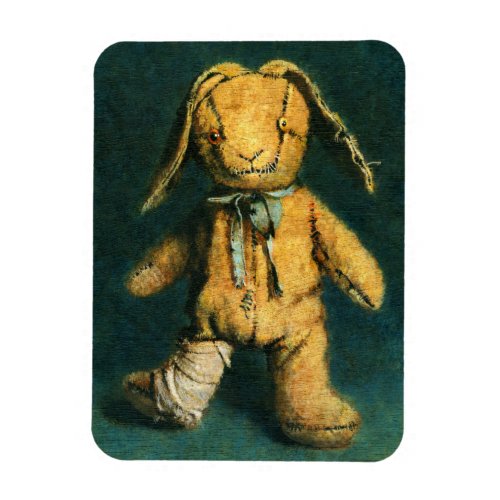 Zombie Bunny Photo Magnet