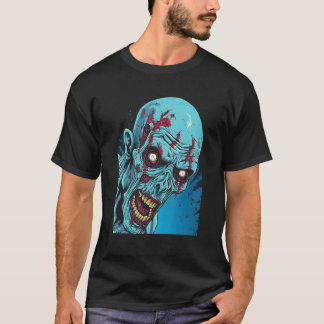 Zombie by Haunted Horror Halloween 3 T-Shirt