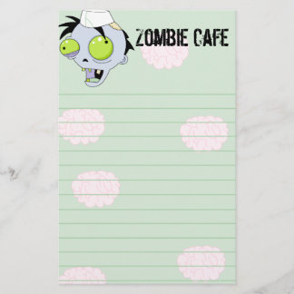 Zombie Cafe Stationery