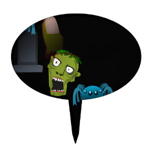 zombie cake topper