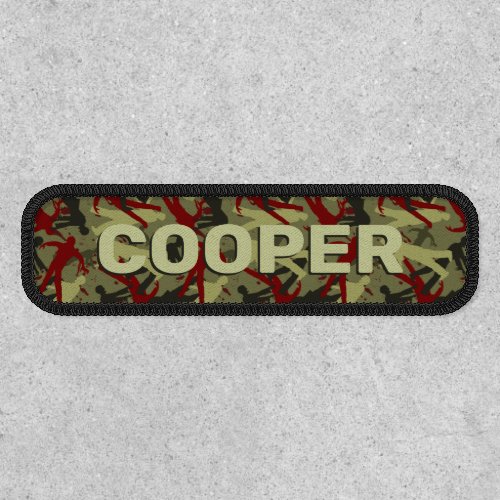 Zombie Camo Name Template Patch