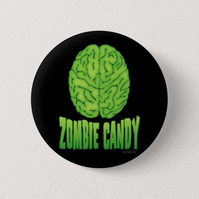 Zombie Candy Button (Front)