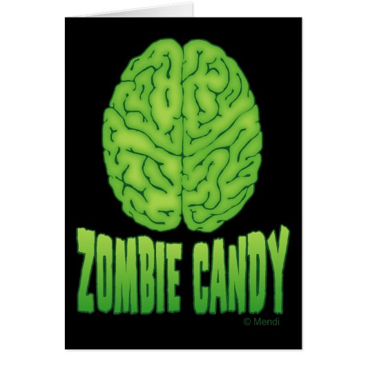 Zombie Candy Cards (Front)