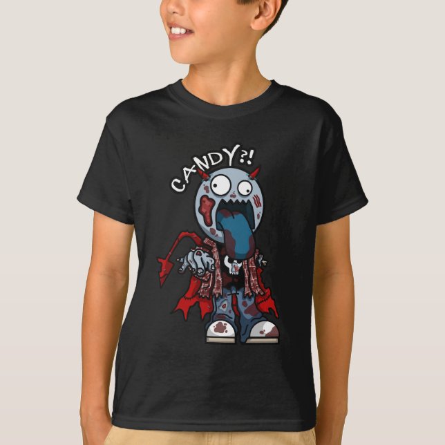 Zombie Candy Kids T-Shirt (Front)