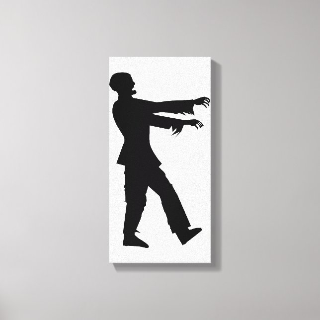 Zombie Canvas Print (Front)