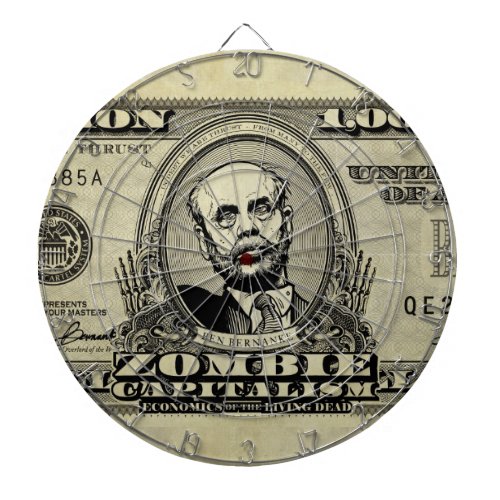Zombie Capitalism Bernanke Dart Boards