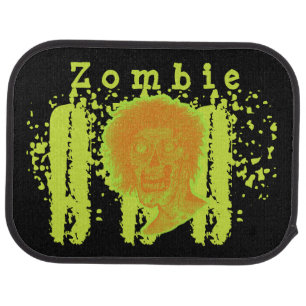Zombie car floor mat