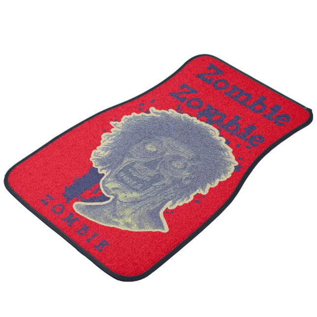 Zombie Car Mat (Angled)