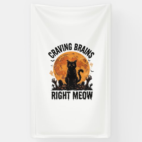Zombie Cat Halloween Vintage Engraving Shirt Art_1 Banner