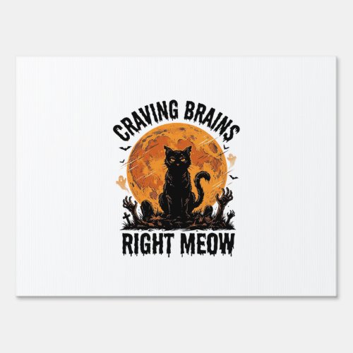 Zombie Cat Halloween Vintage Engraving Shirt Art_1 Sign