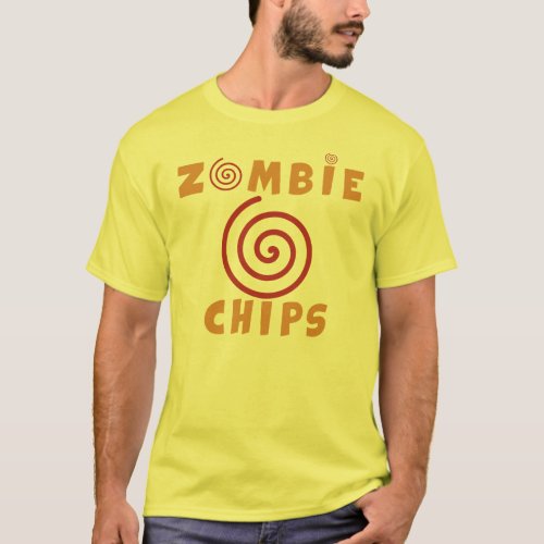 Zombie Chips Mens T_Shirt