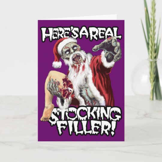 Zombie Christmas Cards 