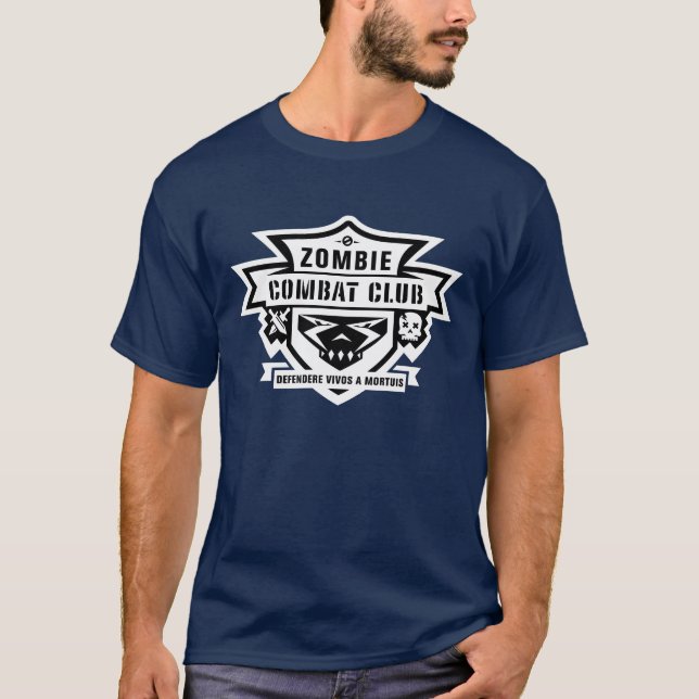 Zombie Combat Club Logo T T-Shirt (Front)