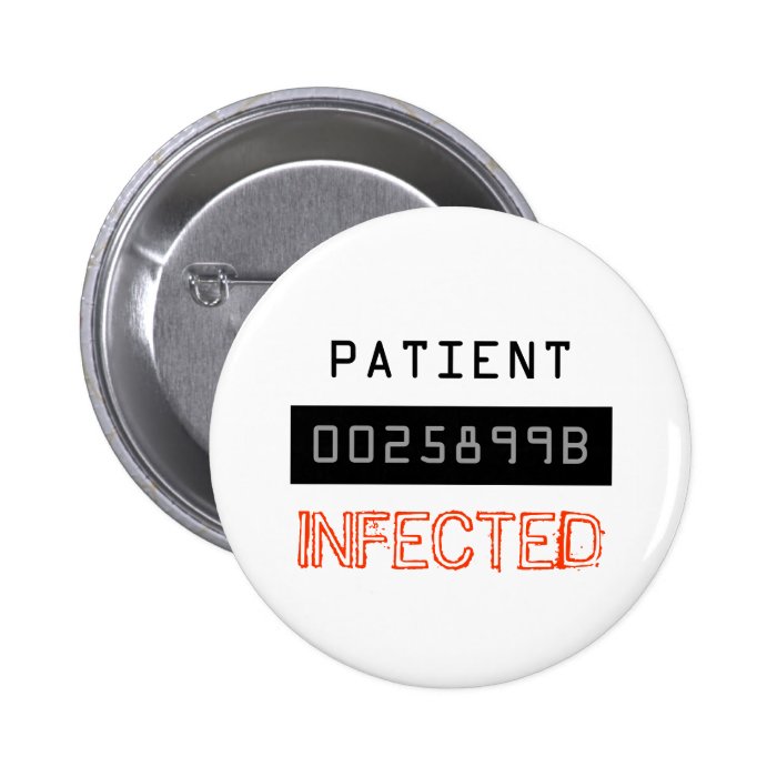 Zombie Costume   Halloween Button