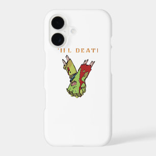 Zombie Couple Till Death Do Us Part Classic Style iPhone 17 Case