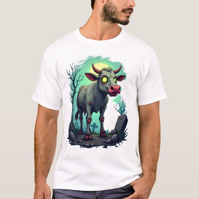Zombie Cow Apocalypse T-Shirt (Front)