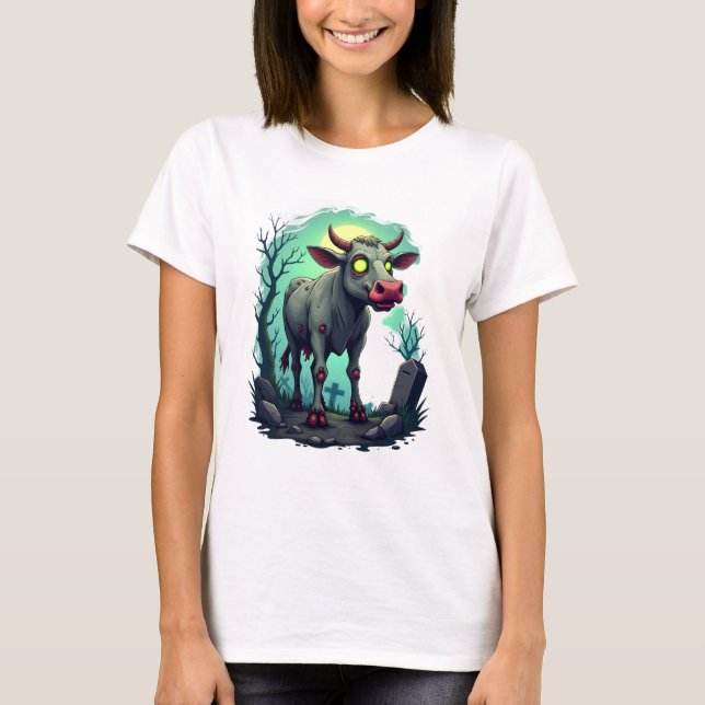 Zombie Cow Apocalypse T-Shirt (Front)