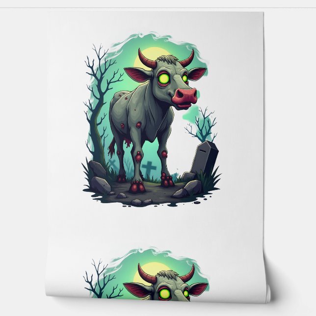 Zombie Cow Apocalypse Wallpaper (Unrolling)