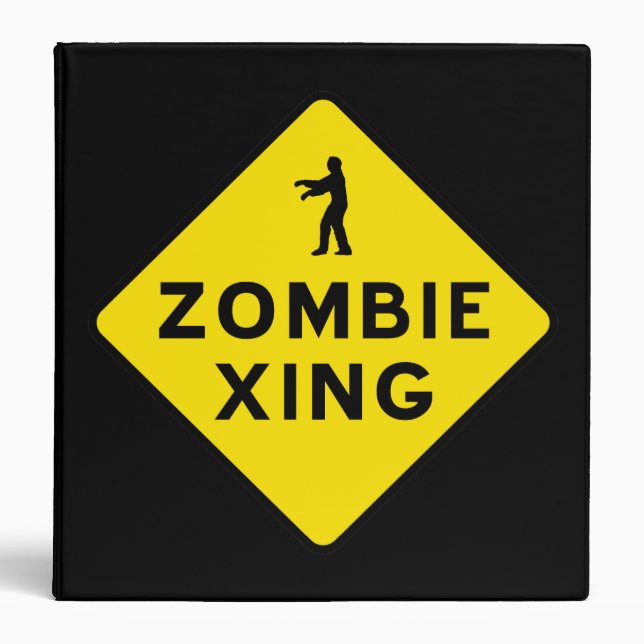 Zombie Crossing Binder (Front)