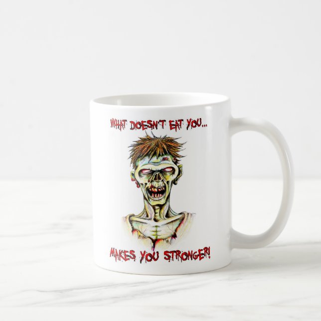 Zombie, DeadBeat Distortions Coffee Mug (Right)