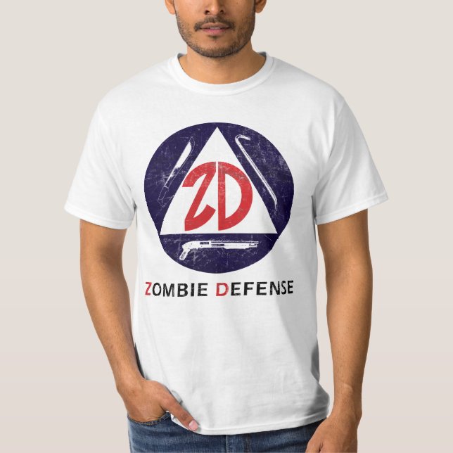 Zombie Defense T-Shirt (Front)