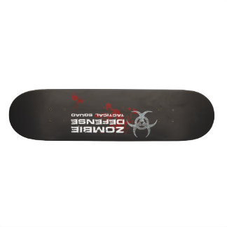 Zombie Defense Tactical Squad board - black