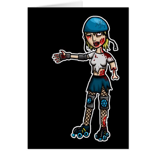 Zombie Derby Girl (Front)