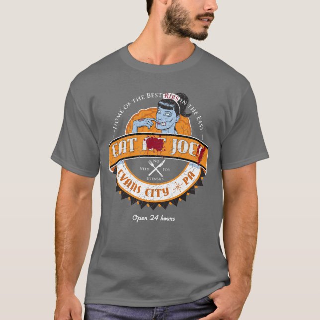 Zombie diner tshirt (Front)