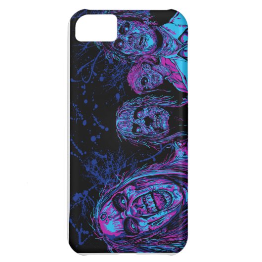 Zombie Disco Case-Mate iPhone Case (Back)