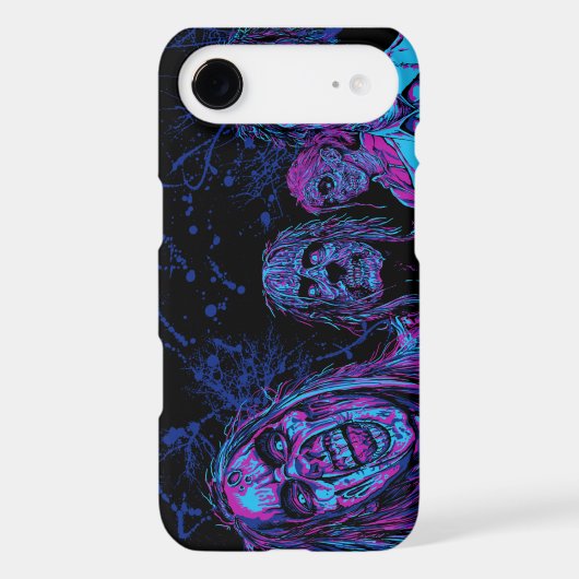 Zombie Disco Case-Mate iPhone Case (Back)