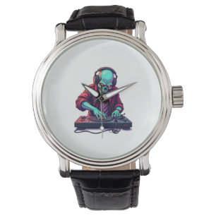 Zombie DJ � Music Festival Halloween Tee Watch