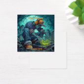 Zombie DJ Rave Halloween Party Vibes (Desk)