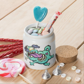 Zombie Dog Candy Jar