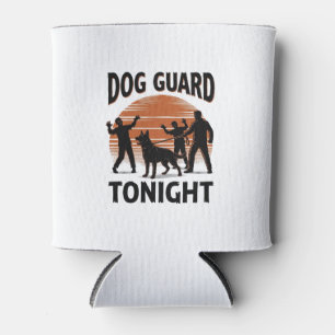 Zombie Dog Patrol Vintage Halloween Shirt_1 Can Cooler
