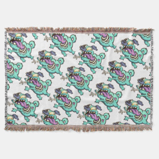 Zombie Dog Throw Blanket