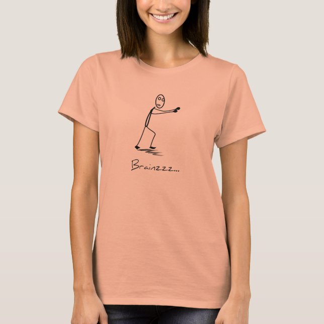 Zombie Doodle Happy Halloween Shirt (Front)