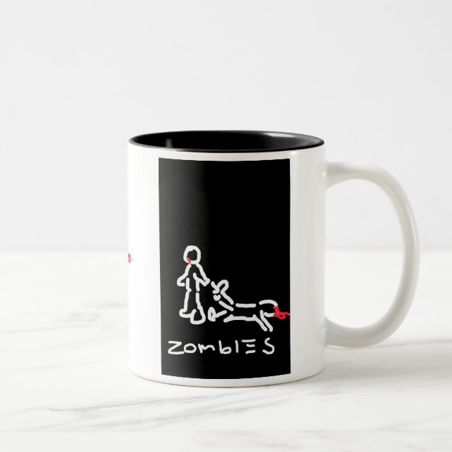 Zombie Drag Coffee Mug (Right)