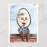 Zombie Dumpty Postcard