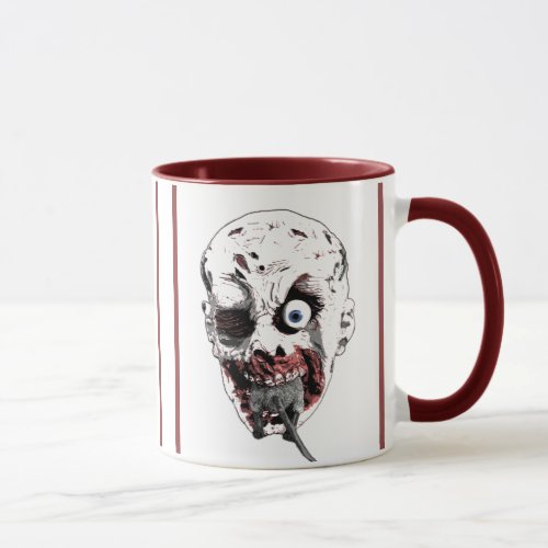 Zombie eating zombie apocalypse virus outbreak  mug